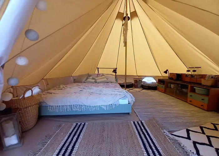 Glamping & Farm Zlate Podlesi - Stan Na Louce خيمة فخمة Zlaté Hory